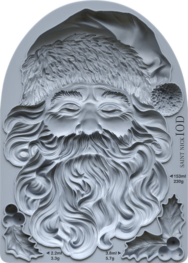 Saint Nick 5x7 IOD Mould™ - Iron Orchid Designs